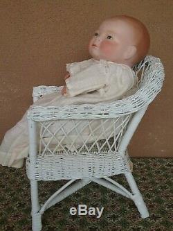 Vintage Grace Putnam German Bye Lo bisque porcelain baby doll antique 15