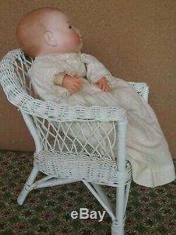 Vintage Grace Putnam German Bye Lo bisque porcelain baby doll antique 15