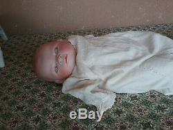 Vintage Grace Putnam German Bye Lo bisque porcelain baby doll antique 15