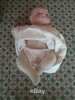 Vintage Grace Putnam German Bye Lo bisque porcelain baby doll antique 15