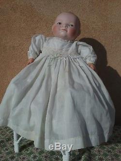 Vintage Grace Putnam German Bye Lo bisque porcelain baby doll antique 17