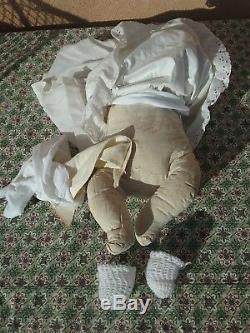 Vintage Grace Putnam German Bye Lo bisque porcelain baby doll antique 17