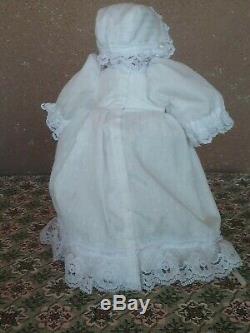 Vintage Grace Putnam German bisque porcelain baby doll 8 cabinet showcase