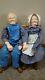 Vintage Grandma And Grandpa Dolls Handmade Couple William Wallace Jr