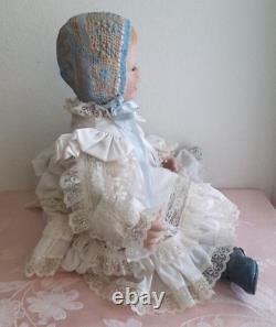 Vintage Gwen Ross Phoenix Reproduction Porcelain Doll by Carrie Sue