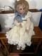 Vintage Htf Doris Hampton Original Handmade Porcelain Doll 1991