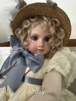 Vintage HTF Doris Hampton Original Handmade Porcelain Doll 1991