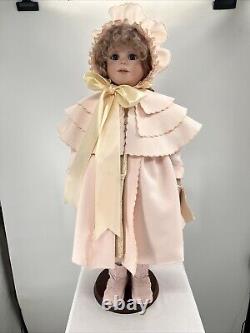 Vintage HTF Doris Hampton Original Handmade Porcelain Doll Chelsea 28 1992