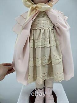 Vintage HTF Doris Hampton Original Handmade Porcelain Doll Chelsea 28 1992