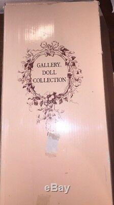 Vintage Hand Painted Porcelain Doll, Katelyn. Gallery Collection. NIB. Rare