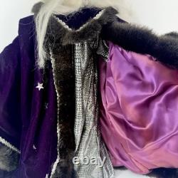 Vintage Handmade Porcelain Wizard Doll Blue Ribbon Winner 20 Warlock Poseable