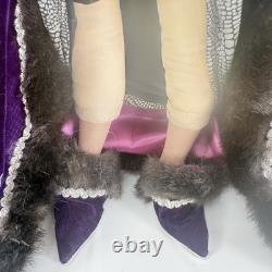 Vintage Handmade Porcelain Wizard Doll Blue Ribbon Winner 20 Warlock Poseable