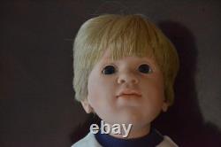 Vintage Hildegard Gunzel 23 Porcelain Boy Doll Blonde by Alexander Doll Co