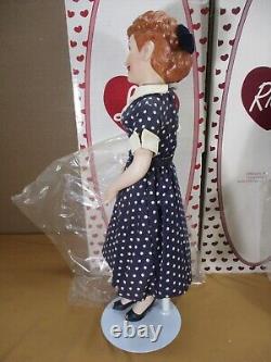Vintage I Love Lucy Porcelain Dolls LUCY & RICKY by Hamilton Collection in Box