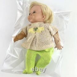 Vintage Ideal Newborn Thumbelina Doll Pull String, Working, Orignal Outfit 9