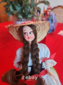 Vintage International Souvenir Doll Set Of 11