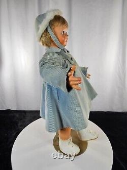 Vintage Italian Poupee Originale Bonomi Flirty Eyes Working Voice Box