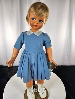 Vintage Italian Poupee Originale Bonomi Flirty Eyes Working Voice Box