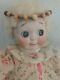 Vintage J. D. K. Googly Eye Bisque Porcelain Doll 11 Reproduction Adorable
