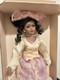 Vintage J Misa Collection Victorian-style Porcelain Doll With A Pink And Cream