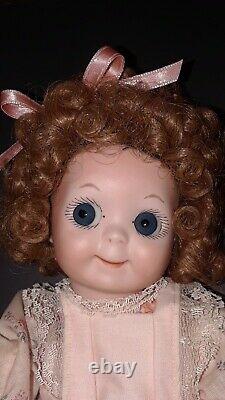 Vintage JD Kestner 221 Googly Eye Porcelain Doll Artist Made Repro 12