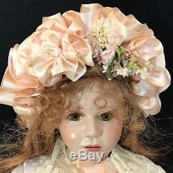 Vintage Janet Ness Porcelain Doll-Julieanna Limited Edition #4 Of 25 24 Tall