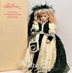 Vintage Janis Berard 24 Doll Signed Lady Anne Williamsburg Melissa 68730
