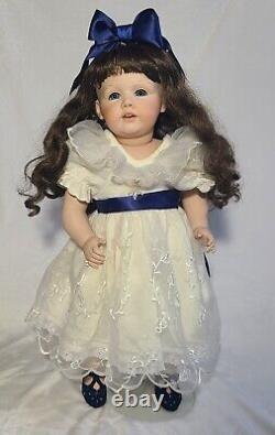 Vintage Jdk Kestner 237 Hilda Mold Germany Porcelain 21 Doll Repro