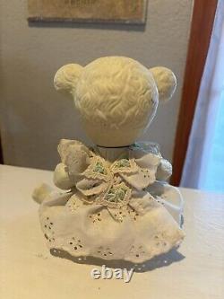 Vintage Jointed Porcelain Bear Doll