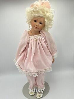 Vintage Kaia Porcelain Hand Painted Artist Doll S Joy Calhoon LE #2/5 Signed 18