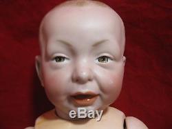 Vintage Kämmer & Reinhardt Baby Doll #100 Bisque 14 K&R Star Marking