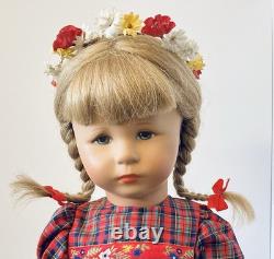 Vintage Kathe Kruse 18 Doll Blonde Porcelain/Cloth with Box