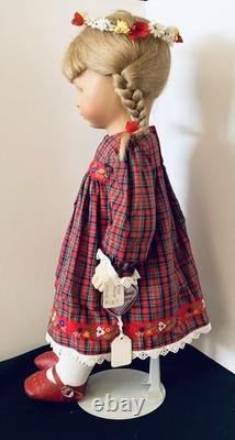Vintage Kathe Kruse 18 Doll Blonde Porcelain/Cloth with Box