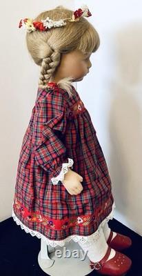 Vintage Kathe Kruse 18 Doll Blonde Porcelain/Cloth with Box