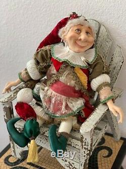 Vintage Katherines Collection Wayne Kleski Holiday Jester Doll 20