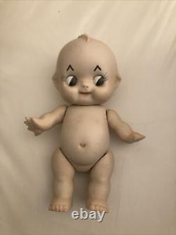 Vintage Kewpie Doll Porcelain Jointed Hand Painted Artisan