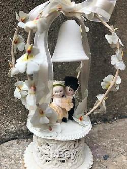 Vintage Kewpie Dolls or Rose O'Neil Wedding Cake Topper Antique