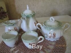 Vintage Kewpie Rose O'Neill Children's Tea Set Doll Tea Set Made in Germany 7PC