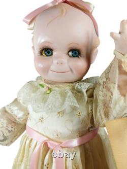 Vintage Lady Anne Dolls, Inc. KEWPIE 20 Porcelain Doll Mary Sides 1987