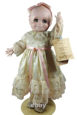 Vintage Lady Anne Dolls, Inc. KEWPIE 20 Porcelain Doll Mary Sides 1987