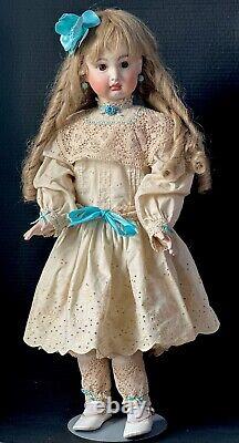 Vintage Large 31 Artist Reproduction of French Jumeau Doll Real Seeley Body