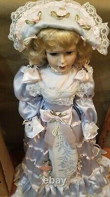 Vintage Large 36 Ashley Belle (Monica) Bisque Porcelain Doll Victorian MIB