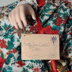 Vintage Life-sized Betty Jane Carter Limited Edition Musical 29 Porcelain Doll