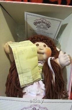 Vintage Limited Edition Porcelain Cabbage Patch Kids doll COA Box