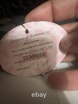 Vintage Limited Edition Porcelain Doll Clarissa