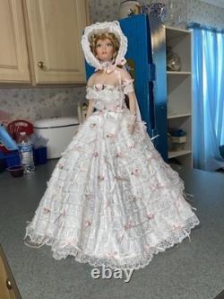 Vintage Limited Edition Rustie Porcelain Doll -Victoria Rose Number 0353 Of 2000