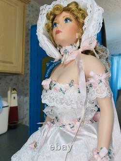 Vintage Limited Edition Rustie Porcelain Doll -Victoria Rose Number 0353 Of 2000