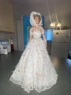 Vintage Limited Edition Rustie Porcelain Doll -Victoria Rose Number 0353 Of 2000