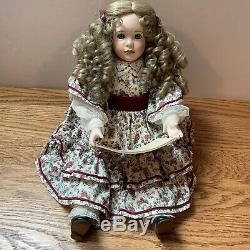 Vintage Little Women 5 Porcelain Dolls Amy Beth Meg Jo Marmee Ashton Drake RARE