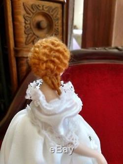 Vintage Lot Victorian Family Dolls Dollhouse Miniature Handmade Porcelain
